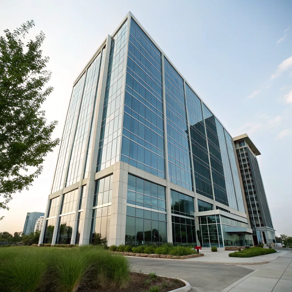 Modern office building