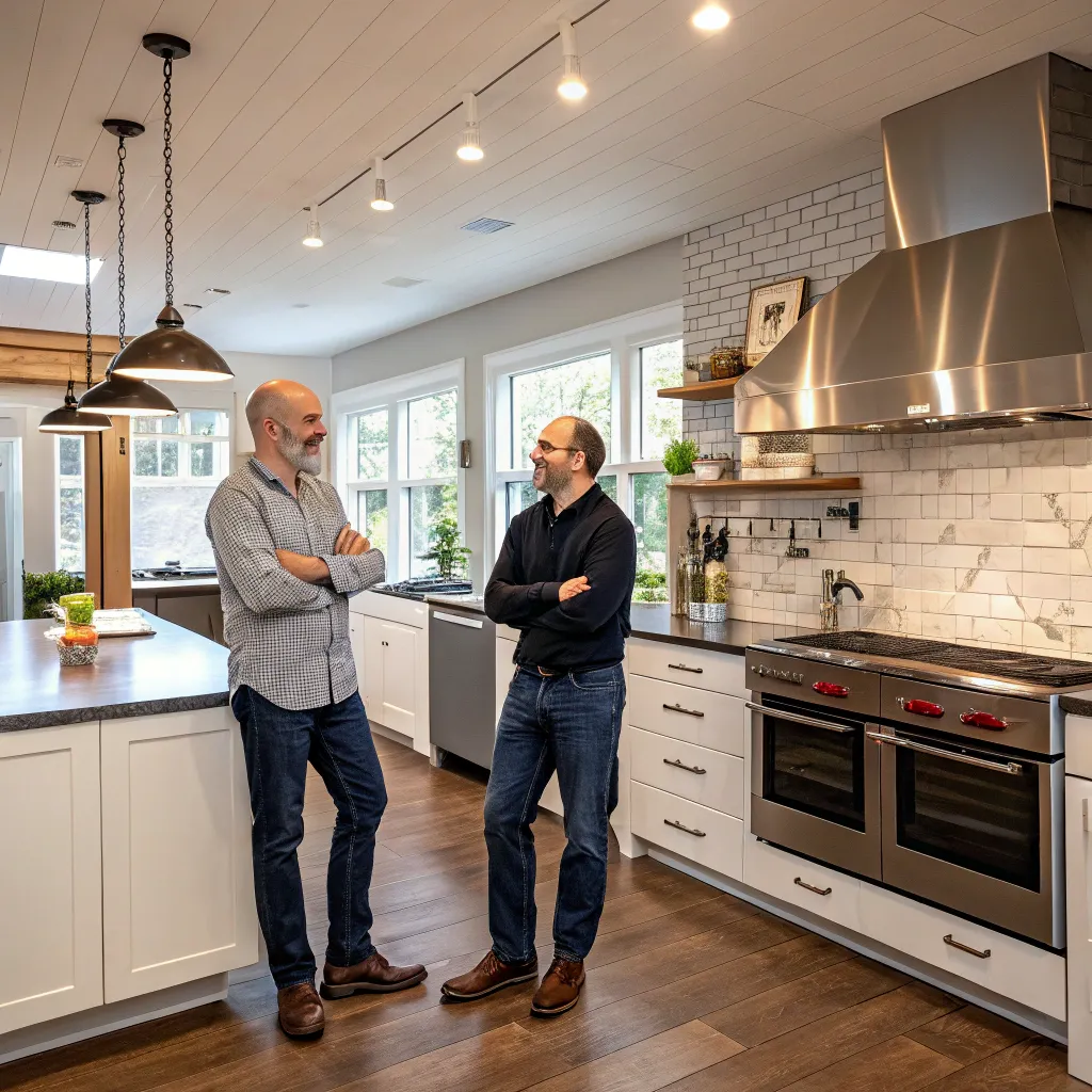 Founders in the YRANTHOVAL kitchen